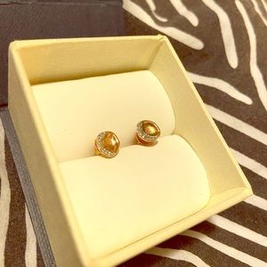 Monica Vinader 18ct Rose Gold Vermeil Earrings